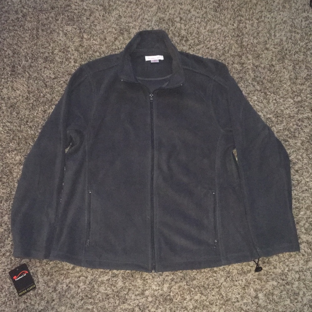 Featherlite Grey Micro Fleece Jacket